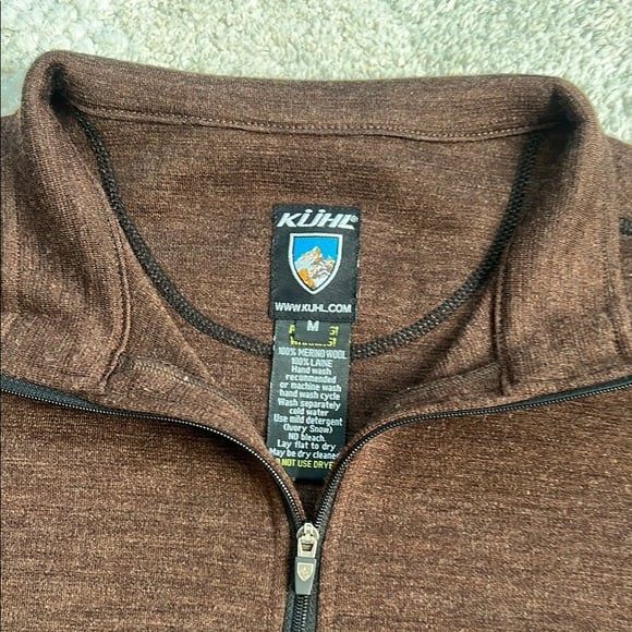 KÜHL TEAM MERINO 1/4 ZIP brown - Picture 3 of 11